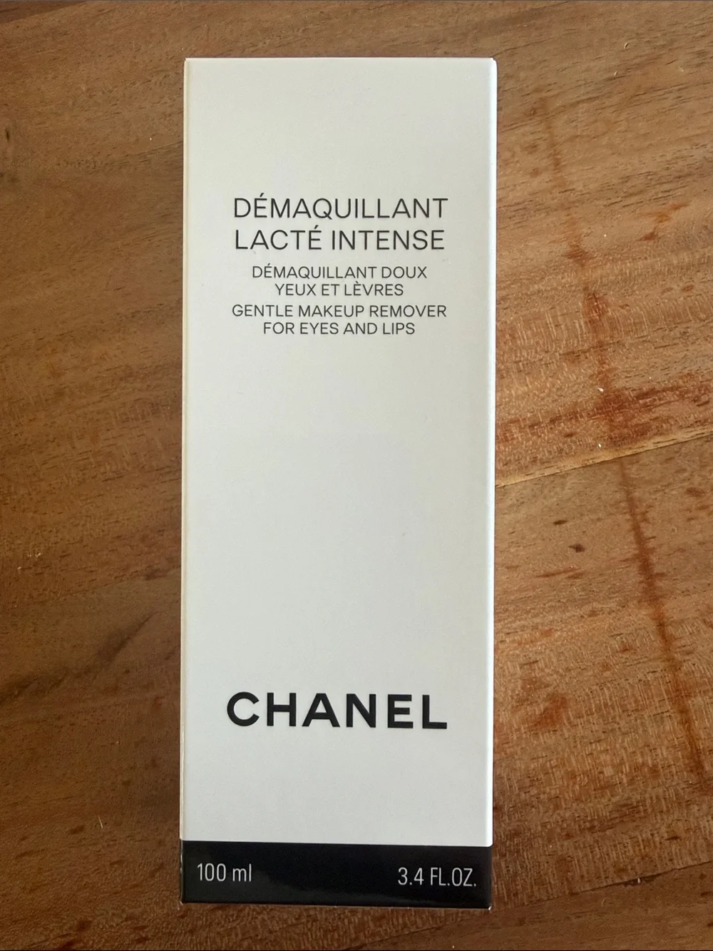 Chanel Demaquillant Lacte Intense - 3.4 oz BRAND NEW